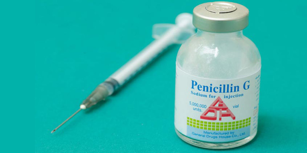 penicillin spritzen und ampullen