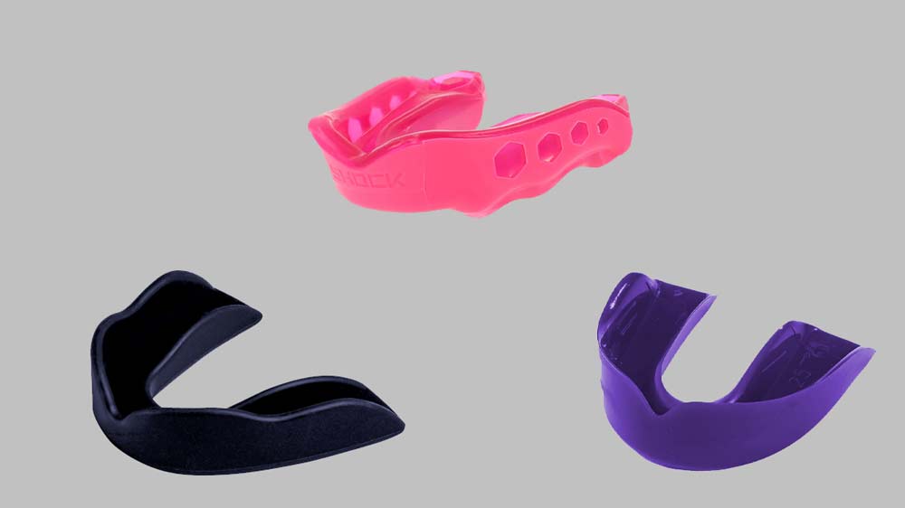 محافظ دندان و براکت ارتودنسی در رنگ های مختلف جهت استفاده در فعالیت های ورزشی