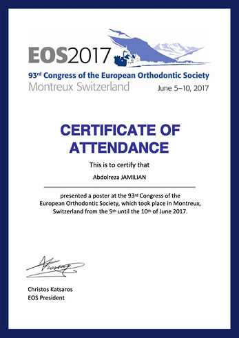EOS 2017 certificate of attendance